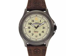 Timex Timex Mens Expedition Brown Leather Strap Watch - T47012 Timex Timex Mens Expedition Brown Leather Strap Watch - T47012