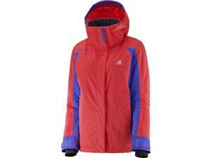 Salomon 2016/17 Womens Stormspotter Jacket (Infrared/Phlox Violet - M) Salomon 2016/17 Womens Stormspotter Jacket (Infrared/Phlox Violet - M)