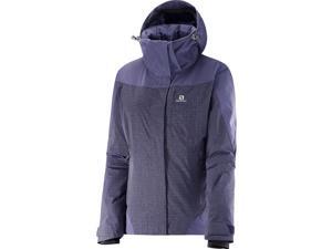 Salomon 2016/17 Womens Icerocket Mix Jacket (Nightshade Grey/Daybreak Grey - S) Salomon 2016/17 Womens Icerocket Mix Jacket (Nightshade Grey/Daybreak Grey - S)
