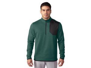 Adidas Golf 2017 Men's Club Performance 1/2 Zip Long Sleeve Sweater (Tech Forest - S) Adidas Golf 2017 Men's Club Performance 1/2 Zip Long Sleeve Sweater (Tech Forest - S)