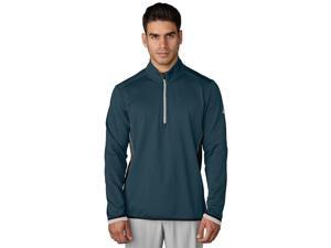 Adidas Golf 2017 Men's ClimaHeat Fleece 1/4 Zip Long Sleeve Layering Top (Utility Green - 2XL) Adidas Golf 2017 Men's ClimaHeat Fleece 1/4 Zip Long Sleeve Layering Top (Utility Green - 2XL)