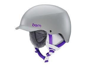 Bern 2016/17 Women's Team Muse EPS Winter Snow Helmet w/Knit Liner (Satin Grey w/ White Liner - M) Bern 2016/17 Women's Team Muse EPS Winter Snow Helmet w/Knit Liner (Satin Grey w/ White Liner - M)