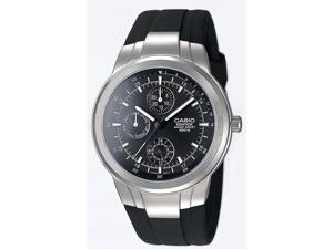 Casio Mens Edifice Multifunction Resin Band Watch - EF305-1AV Casio Mens Edifice Multifunction Resin Band Watch - EF305-1AV