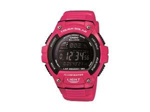 Casio Womens Tough Solar Pink Digital Watch - WS220C-4BVCF Casio Womens Tough Solar Pink Digital Watch - WS220C-4BVCF