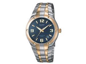 Casio Mens Edifice Two-Tone Stainless Steel Watch - EF106SG-2AV Casio Mens Edifice Two-Tone Stainless Steel Watch - EF106SG-2AV
