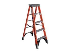 Stepladder, Fiberglass, 5 ft. H, 375 lb Capacity Stepladder, Fiberglass, 5 ft. H, 375 lb Capacity