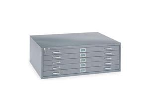 Flat File Cabinet, Putty, Steel Flat File Cabinet, Putty, Steel