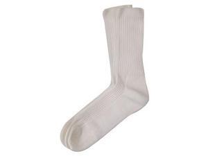 Compression, Socks, Crew, Mens, L, White, 1 Pr Compression, Socks, Crew, Mens, L, White, 1 Pr