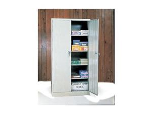 Storage Cabinet, 36 x18x72 In, Beige, Steel Storage Cabinet, 36 x18x72 In, Beige, Steel