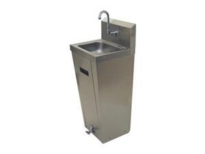 Sink with Foot Pedal, Stainless Steel Sink with Foot Pedal, Stainless Steel