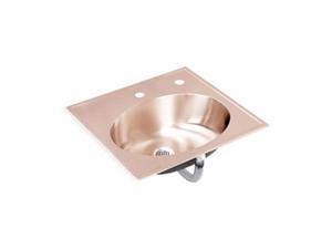 Lavatory Sink, 12-1/2 x 17-1/2 In, Counter Lavatory Sink, 12-1/2 x 17-1/2 In, Counter