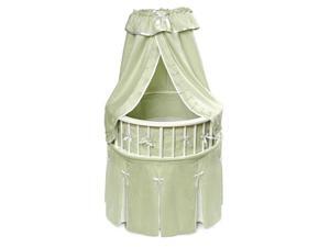 Badger Basket Elegance Round Baby Bassinet Badger Basket Elegance Round Baby Bassinet