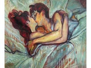 In Bed The Kiss - Classic 20" x 24" In Bed The Kiss - Classic 20" x 24"