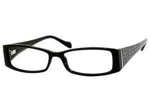 Marc by Marc Jacobs MMJ 458 Eyeglasses-In Color-Black / Black White-Size-52/15/135 Marc by Marc Jacobs MMJ 458 Eyeglasses-In Color-Black / Black White-Size-52/15/135