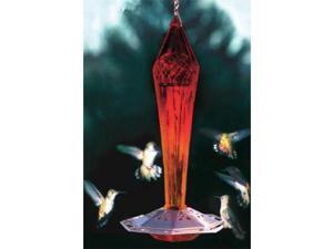 Schrodt Faceted Ruby Hummingbird Feeder Schrodt Faceted Ruby Hummingbird Feeder