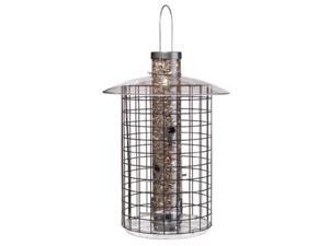 Droll Yankees, Inc Domed Cage Shelter Feeder, Black - D50B7DC Droll Yankees, Inc Domed Cage Shelter Feeder, Black - D50B7DC