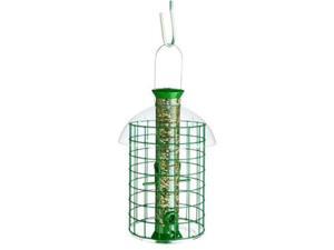 Droll Yankees, Inc Sunflower Domed Cage Shelter Feeder, Green - D50SDC Droll Yankees, Inc Sunflower Domed Cage Shelter Feeder, Green - D50SDC