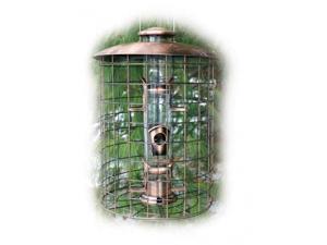 Woodlink Audubon Series Coppertop Cages 6-Port Seed Feeder Woodlink Audubon Series Coppertop Cages 6-Port Seed Feeder
