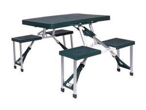 Stansport Picnic Table with Folding Seats Stansport Picnic Table with Folding Seats