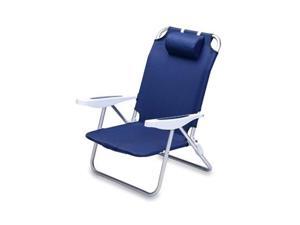 Picnic Time Monaco Beach Chair, Navy Picnic Time Monaco Beach Chair, Navy