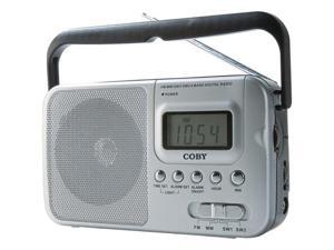 Coby Am/Fm TV Weatherband Radio Digital Display Coby Am/Fm TV Weatherband Radio Digital Display
