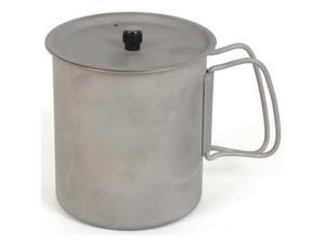 Vargo VR401 Outdoors Ti Lite Mug 750 Ml Capacity 4.5" High X 4.2" Deep Titanium Vargo VR401 Outdoors Ti Lite Mug 750 Ml Capacity 4.5" High X 4.2" Deep Titanium