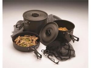 Texsport The Trailblazer Black Ice Hard Anodized Cook Set Texsport The Trailblazer Black Ice Hard Anodized Cook Set