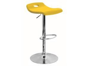 Lumisource Surf Barstool Yellow BS-SURF WD Y Lumisource Surf Barstool Yellow BS-SURF WD Y
