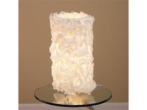 LumiSource Lace Table Lamp in Cream - LS-LACETABLE LumiSource Lace Table Lamp in Cream - LS-LACETABLE