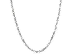 Metro Jewelry 3.0 mm Rolo Chain in Stainless Steel Metro Jewelry 3.0 mm Rolo Chain in Stainless Steel