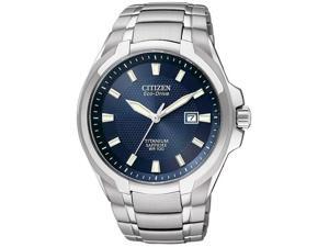 Citizen Eco-Drive Blue Dial Titanium Mens Watch BM7170-53L Citizen Eco-Drive Blue Dial Titanium Mens Watch BM7170-53L