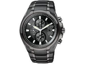 Citizen CA0265-59E Black Titanium Eco-Drive Chronograph Black Dial Sapphire Citizen CA0265-59E Black Titanium Eco-Drive Chronograph Black Dial Sapphire
