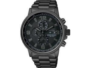 Citizen CA0295-58E Black Stainless Steel NightHawk Eco-Drive Chronograph Black Dial Citizen CA0295-58E Black Stainless Steel NightHawk Eco-Drive Chronograph Black Dial