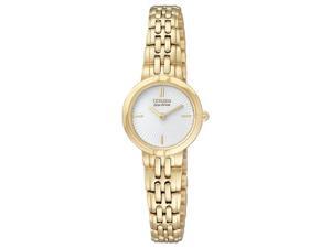Citizen EX1092-57A Gold Tone Stainless Steel Silhouette Eco-Drive White Dial Citizen EX1092-57A Gold Tone Stainless Steel Silhouette Eco-Drive White Dial