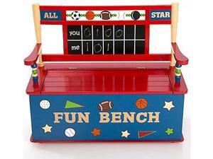 All Star Sports Toy Box Bench - by Levels Of Discovery All Star Sports Toy Box Bench - by Levels Of Discovery