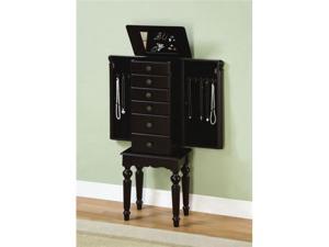 Ebony Jewelry Armoire - by Powell Ebony Jewelry Armoire - by Powell