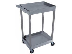 Two Level Serving Cart - Gray Two Level Serving Cart - Gray