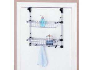 Over-The-Door Two Tier Basket Unit - by Neu Home Over-The-Door Two Tier Basket Unit - by Neu Home