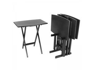 Bay Shore 5 Piece Rectangular Tray Table Set - by Lion Sports Bay Shore 5 Piece Rectangular Tray Table Set - by Lion Sports