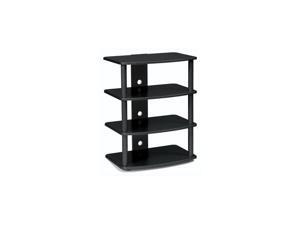 Contoured Audio Stand - Natural Wood Veneers - by Plateau Contoured Audio Stand - Natural Wood Veneers - by Plateau