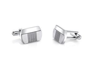 Abstract Modern Layered Stainless Steel Cufflinks Abstract Modern Layered Stainless Steel Cufflinks