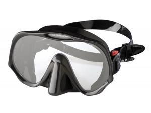Atomic Aquatics Frameless Mask for Scuba Diving and Snorkeling - Medium Black Atomic Aquatics Frameless Mask for Scuba Diving and Snorkeling - Medium Black