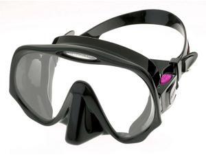 Atomic Aquatics Frameless Mask for Scuba Diving and Snorkeling - Medium Black/Pink Atomic Aquatics Frameless Mask for Scuba Diving and Snorkeling - Medium Black/Pink