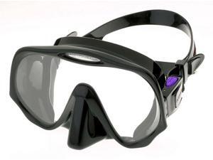 Atomic Aquatics Frameless Mask for Scuba Diving and Snorkeling - Medium Black/Purple Atomic Aquatics Frameless Mask for Scuba Diving and Snorkeling - Medium Black/Purple