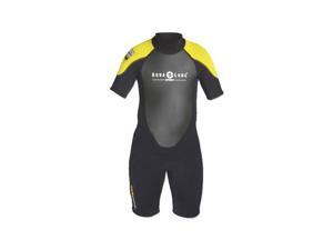 Aqua Lung Sport Kids XXX-Large 2mm Quantum Stretch Shorty For Watersports Aqua Lung Sport Kids XXX-Large 2mm Quantum Stretch Shorty For Watersports