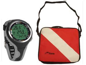 Mares Smart Apnea Computer - Black/Gray with Typhoon Padded Regulator Bag Mares Smart Apnea Computer - Black/Gray with Typhoon Padded Regulator Bag