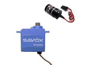 Savox SW0250MG WATERPROOF DIGITAL MICRO SERVO W/Glitch Buster Savox SW0250MG WATERPROOF DIGITAL MICRO SERVO W/Glitch Buster
