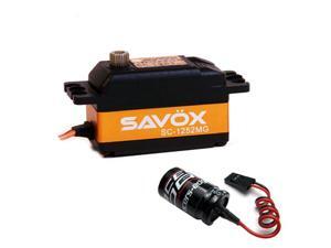 Savox SC-1252MG Low Profile Super Speed Metal Gear Digital Servo + Glitch Buster Savox SC-1252MG Low Profile Super Speed Metal Gear Digital Servo + Glitch Buster
