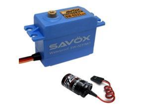Savox SW-0231MG Waterproof High Torque STD Metal Gear Digital Servo + Glitch Buster Savox SW-0231MG Waterproof High Torque STD Metal Gear Digital Servo + Glitch Buster