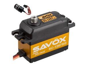 Savox SC-1267SG Super Speed Steel Gear Digital Servo + Glitch Buster Savox SC-1267SG Super Speed Steel Gear Digital Servo + Glitch Buster